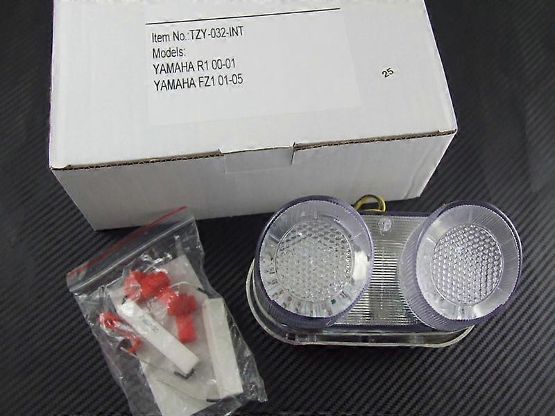 Motocicleta LED Turn Signal Tail Light Taillight Para YAMAHA R1 FZ1 2000 2001 2002 2003 2004 2005