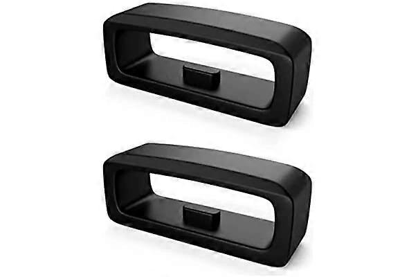 Rubber Watch Strap Part Silicone Keeper Replacement Sports Black Holder Retainer Loop Smart Watch