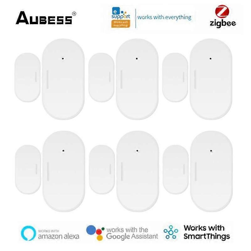 Ewelink Zigbee Door Sensor Window Open/Close Detectors With Alarms Smart Home Security Protection Works With Alexa Google Home