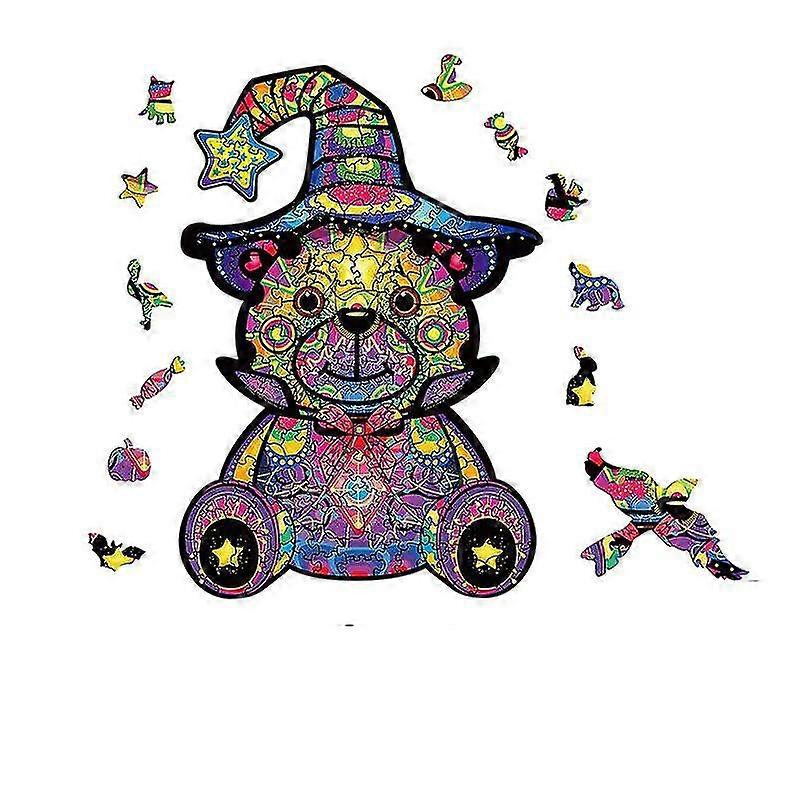 Magic Bear Irregular 3D Tierpuzzle 200 Teile (Medium)