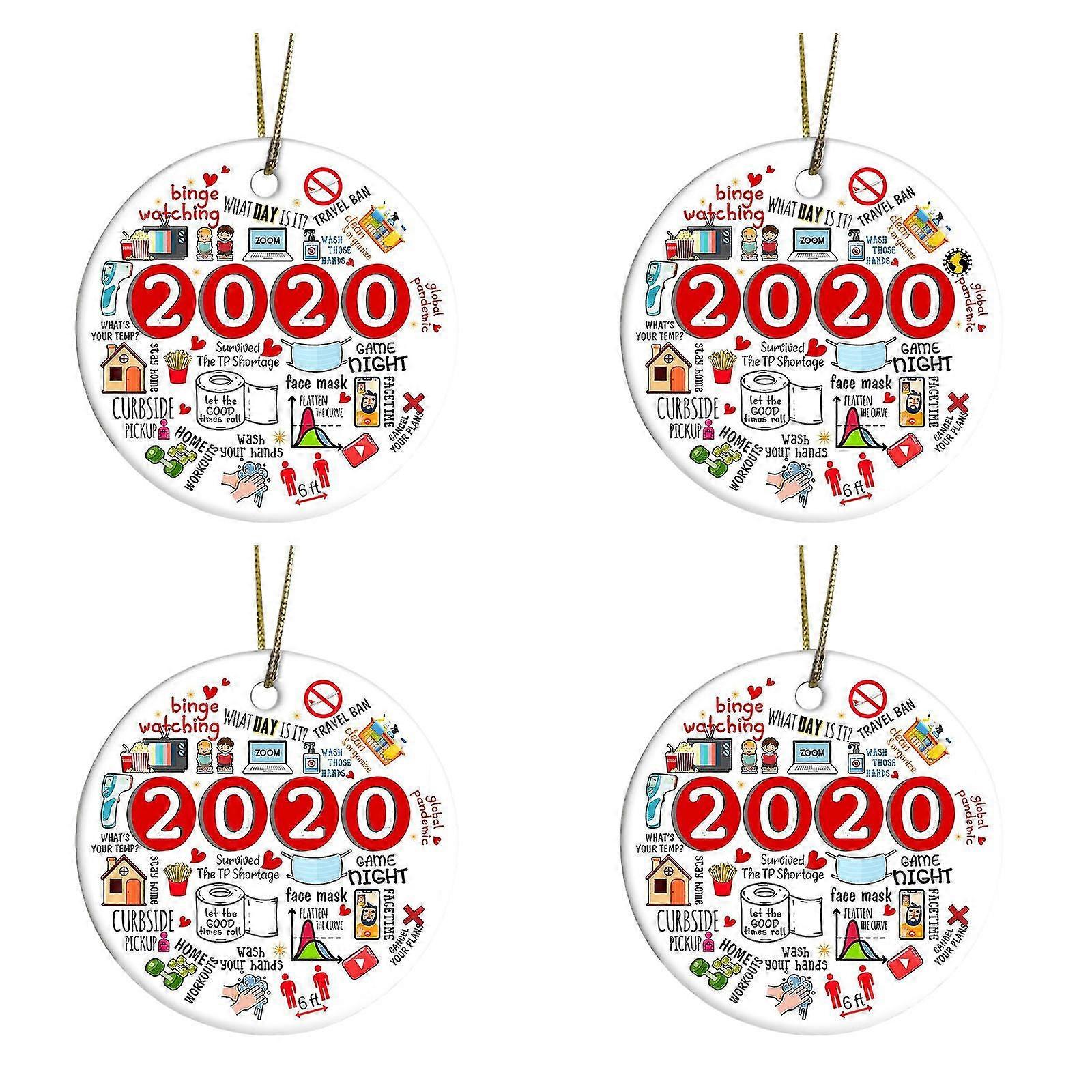 Remembering 2020 Ornament Year Of Quarantine Ornament 2020 Christmas Ornament