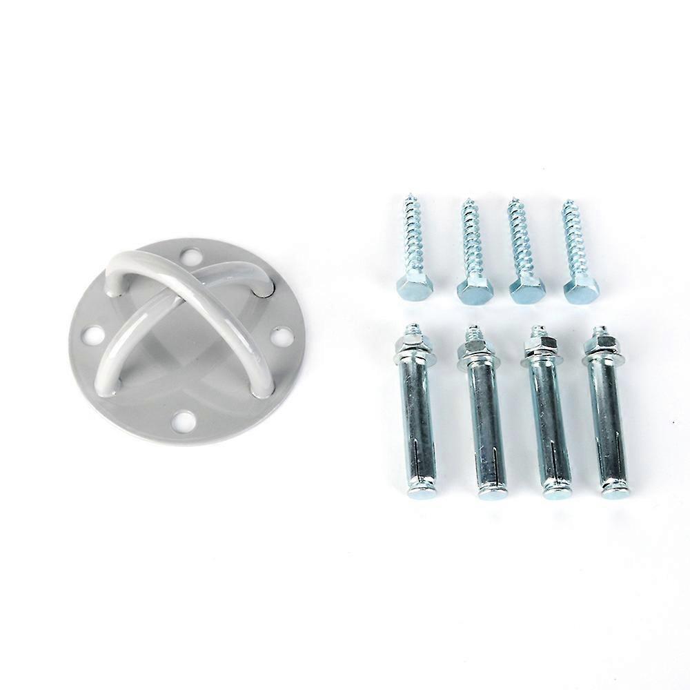 4-ثقوب اليوغا الهوائية لوحة ثابتة أرجوحة معلقة لوحة الصلب الأنابيب الرقص كيس الرمل ثابت مشبك