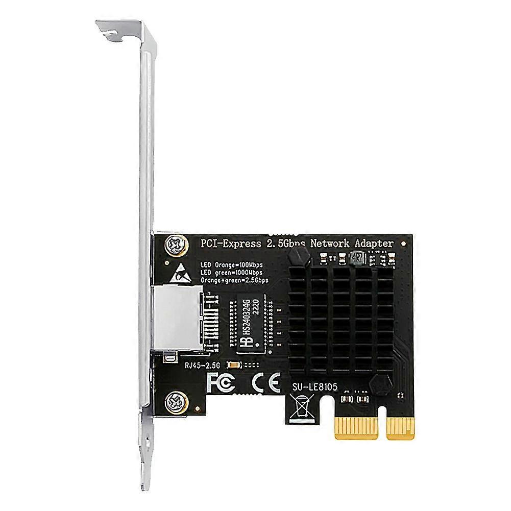 Pci Network Card Rtl8125bg Chip 2.5g Gigabit Ethernet Pcie Rj45 Ports Network Card For Desktop Pc L