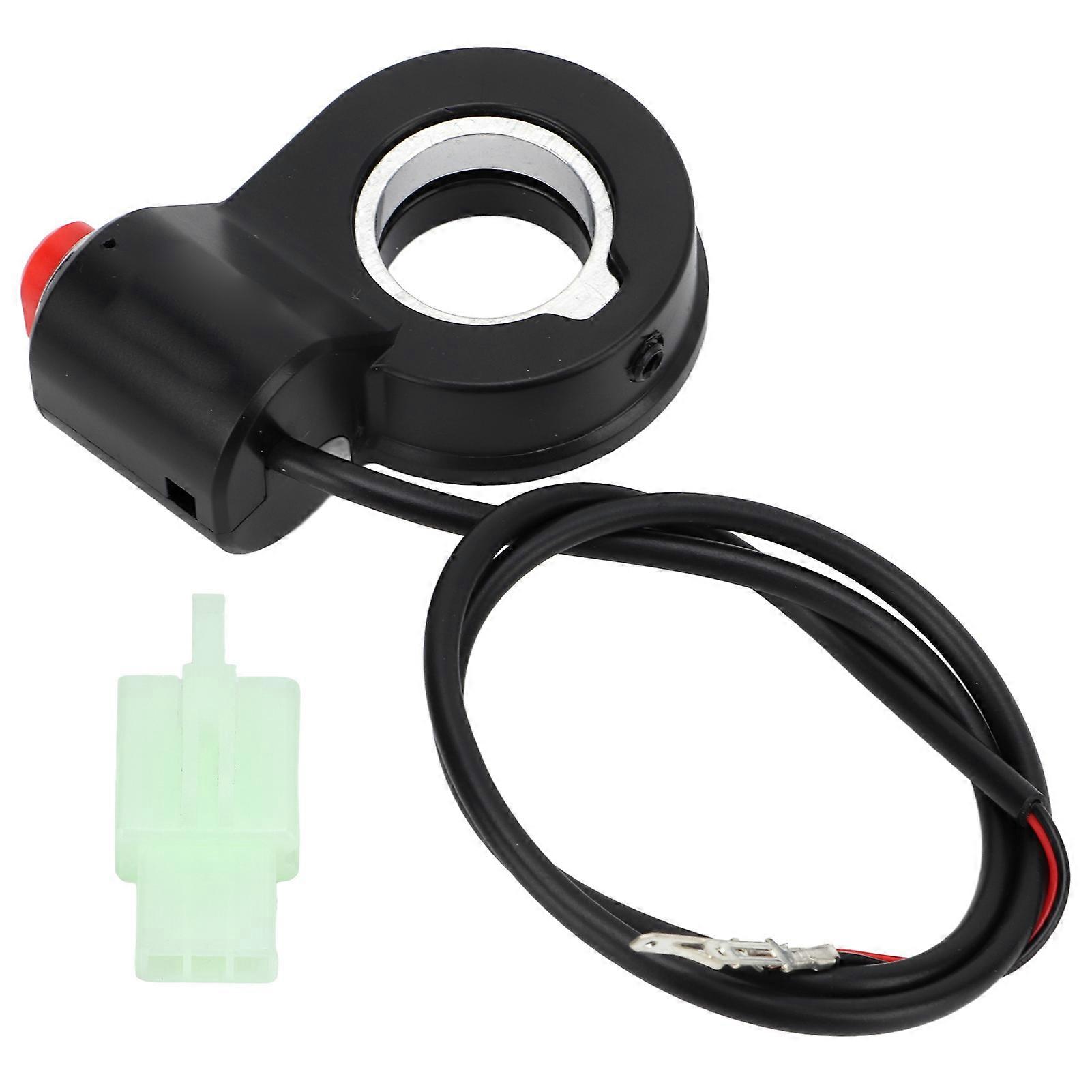 22mm/0.87in Motorcycle Handlebar Button Switch Horn Switch Control Button for Dirt Bike Scooter