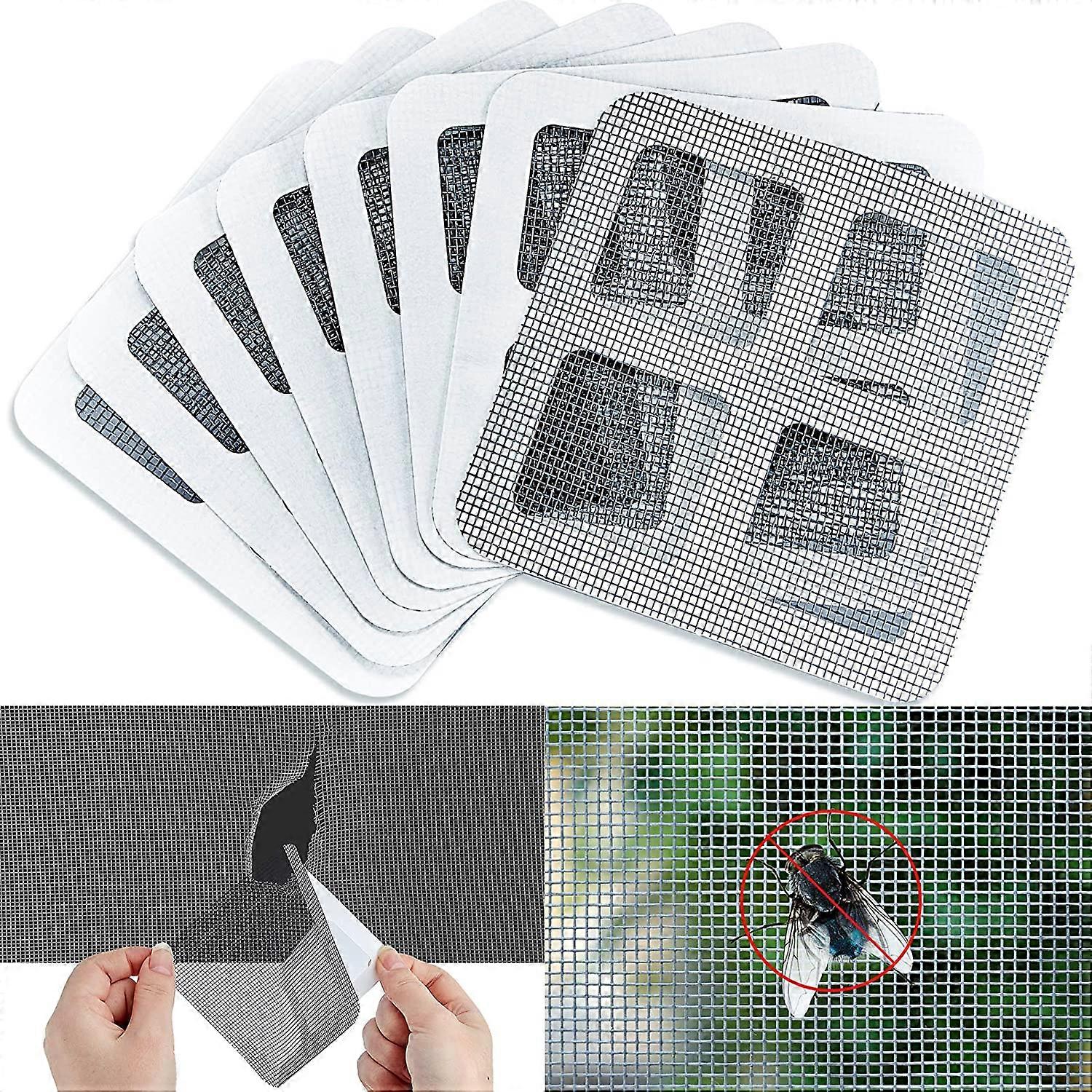 40pcs Door and Window Screen Repair Kit Mesh