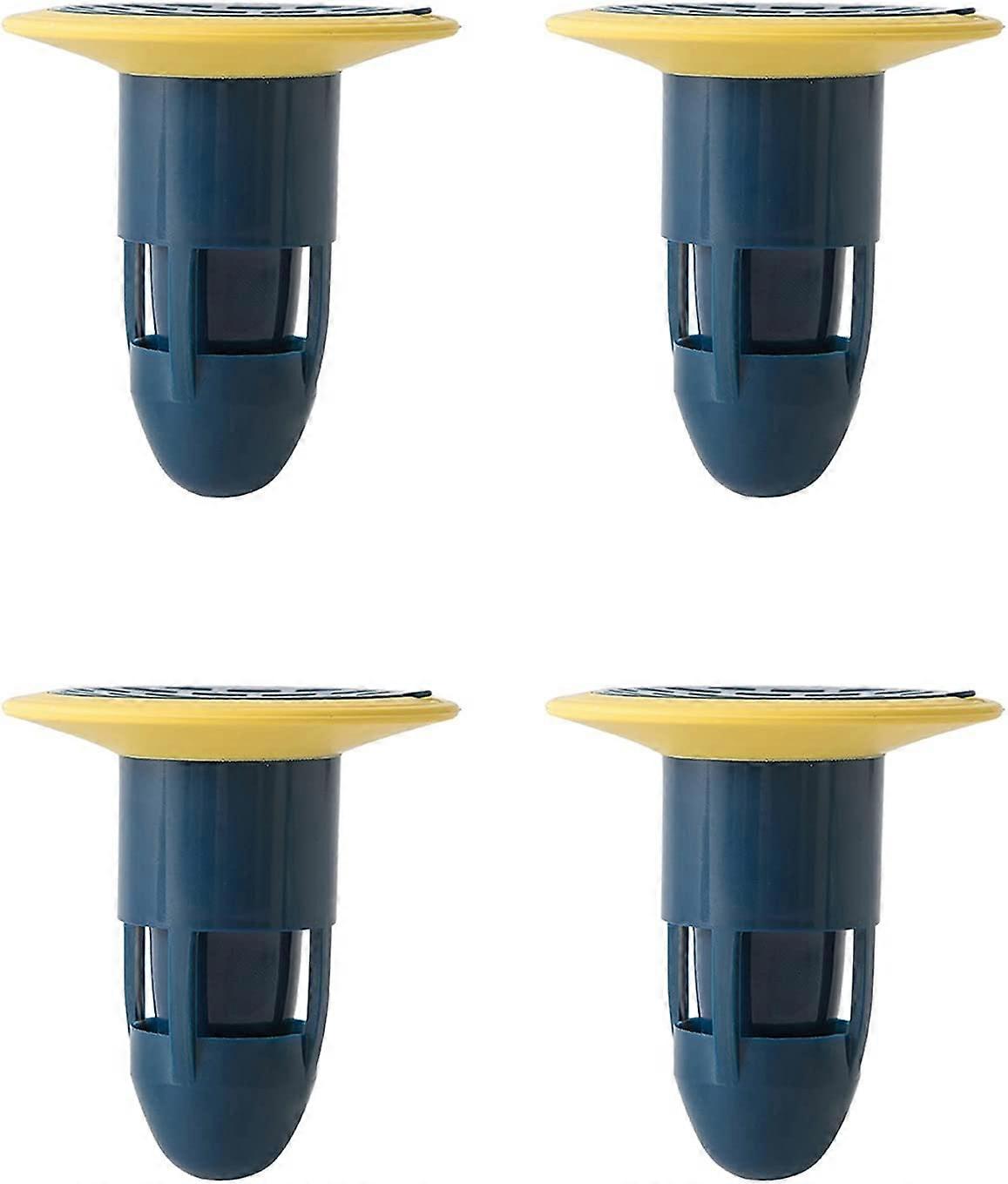 4 Pack Smell Proof Deodorant for Shower Floor Cleaning(Blue)