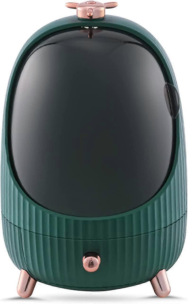 Makeup Organizer with LED Light ,Green