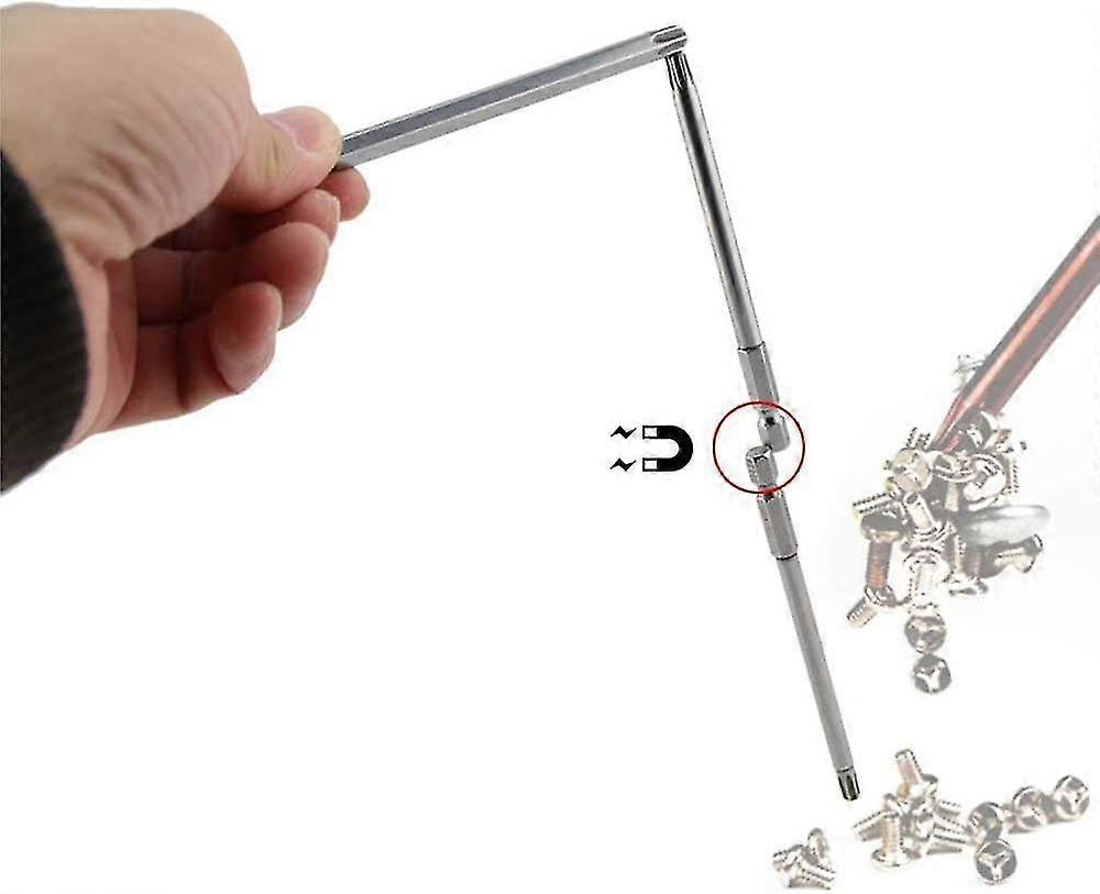 12-teiliges Torx Bits Set T5 Bis T40 - Magnetisch, S2 Stahl, 1/4 Zoll Sechskant Für Schraubendreher