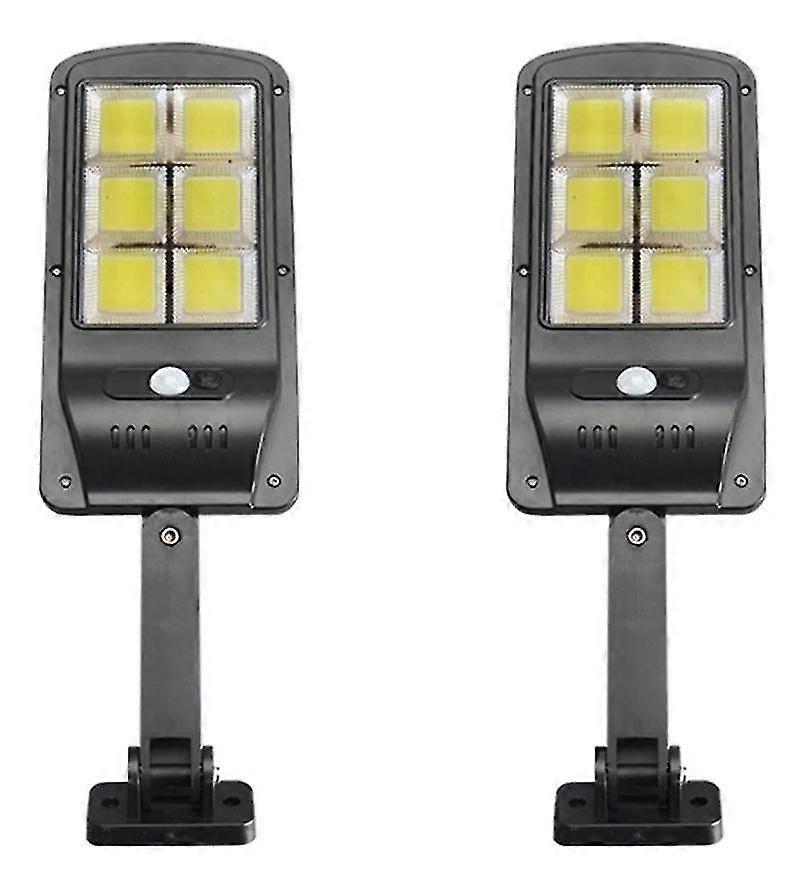 Wall Light 300w Solar Powered Black2pcs