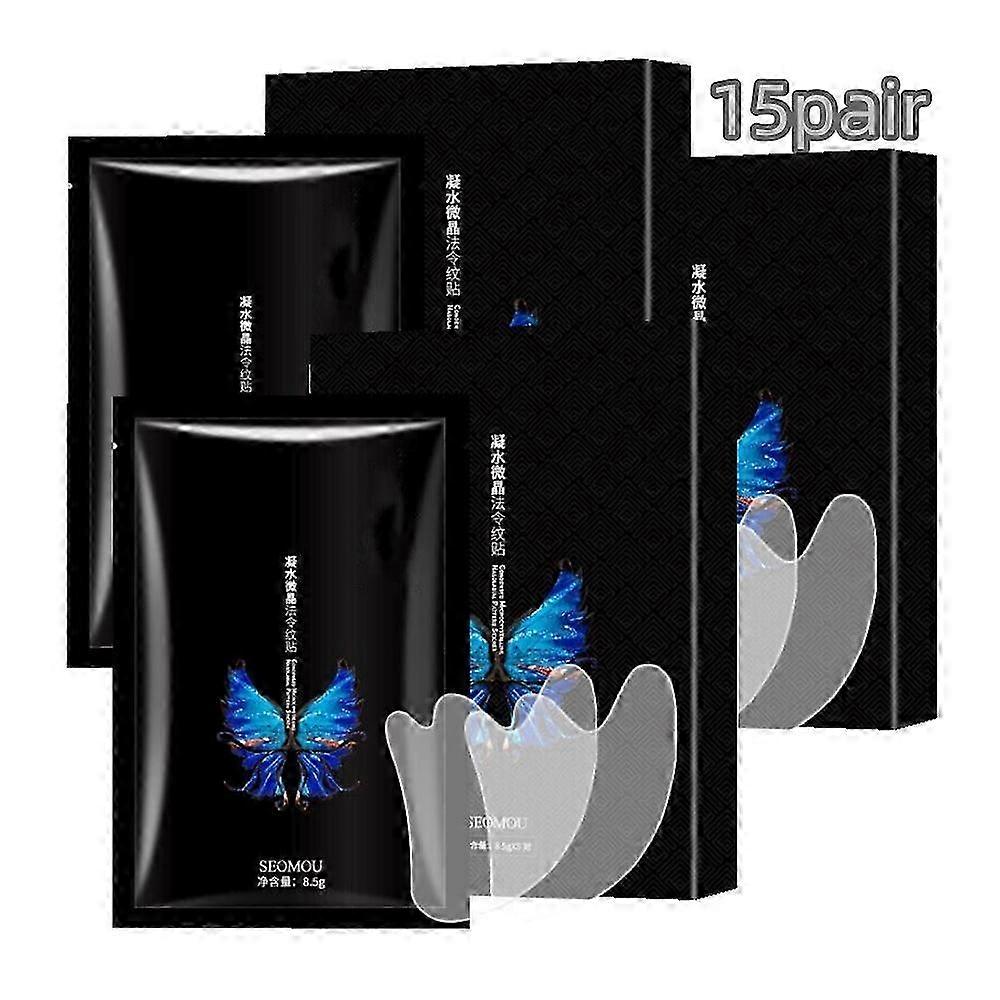 30pcs Microcrystalline Nasolabial Folds Removal Mask Face Wrinkle Removal Lift Mask