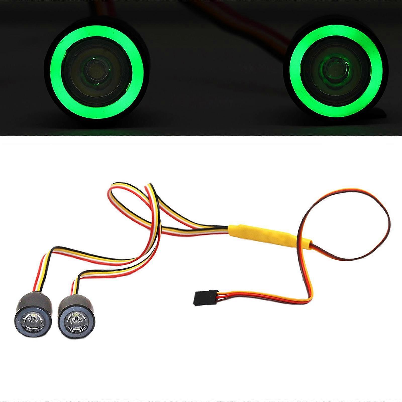 RC Products 2 LED Headlight Kit - Universal for 1/10 Scale RC Models Crawler Cars