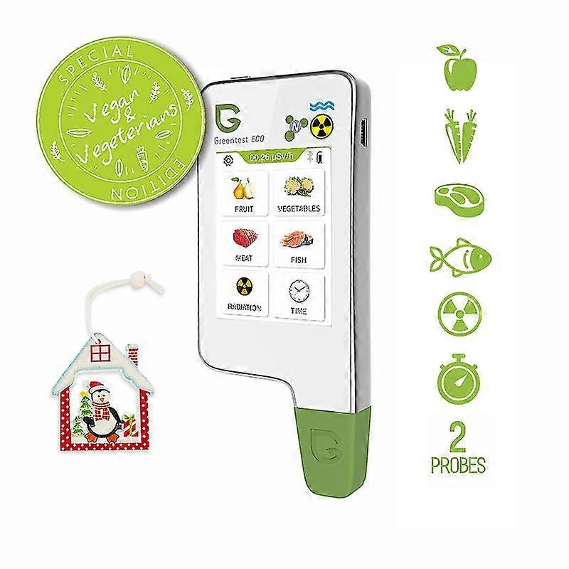Greentest Eco 4f détecte les niveaux de nitrate dans 64 des fruits et légumes les plus couramment consommés, mesure le rayonnement