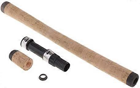 Fishing Rod Cork Handle DIY Lomg Straight Handle Pole Cork Handle Set