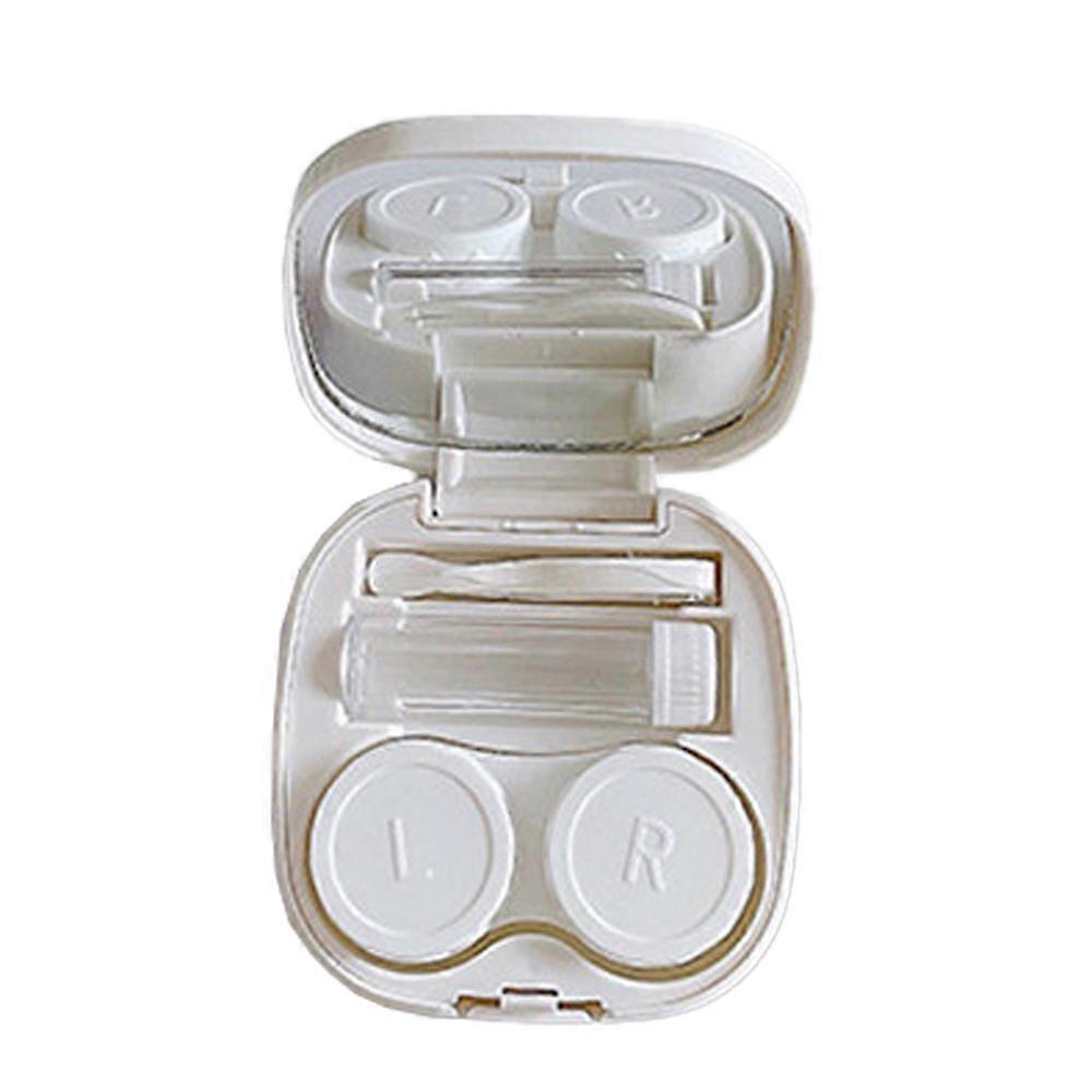 Portable Contact Lens Case - Travel Kit for On-the-Go, Stylish and Practical, Pink
