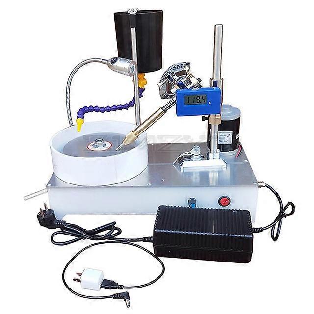 2800Rpm Gemstone Grinding Faceting Faceted Jewelry Polishing Polisher Flat Grinder Lapidary Hine 120w