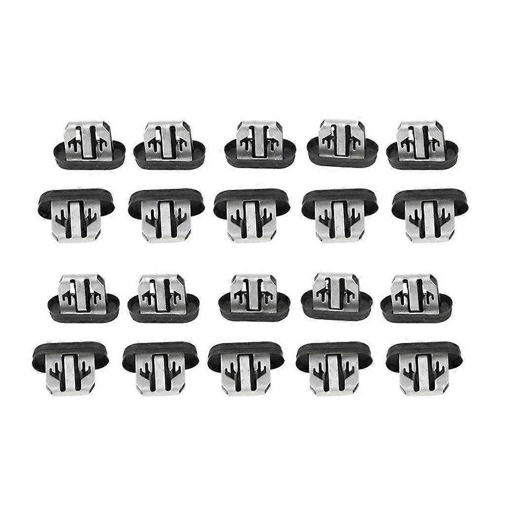 ABS Plastic Fixed Buckle Replacement For Model 3 2020-2022 Auto Car Buckle Bumper Leaf Plate Lining Buckle 1110167-00-A