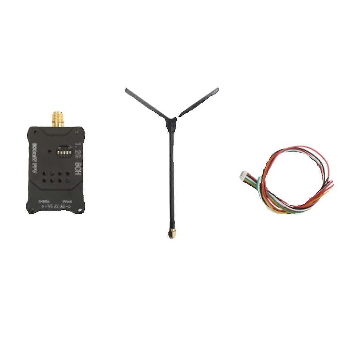 1.2G 800mw FPV VTX Transmitter 8CH Audio Video Transmitter for FPV Long Range Drone Airplane