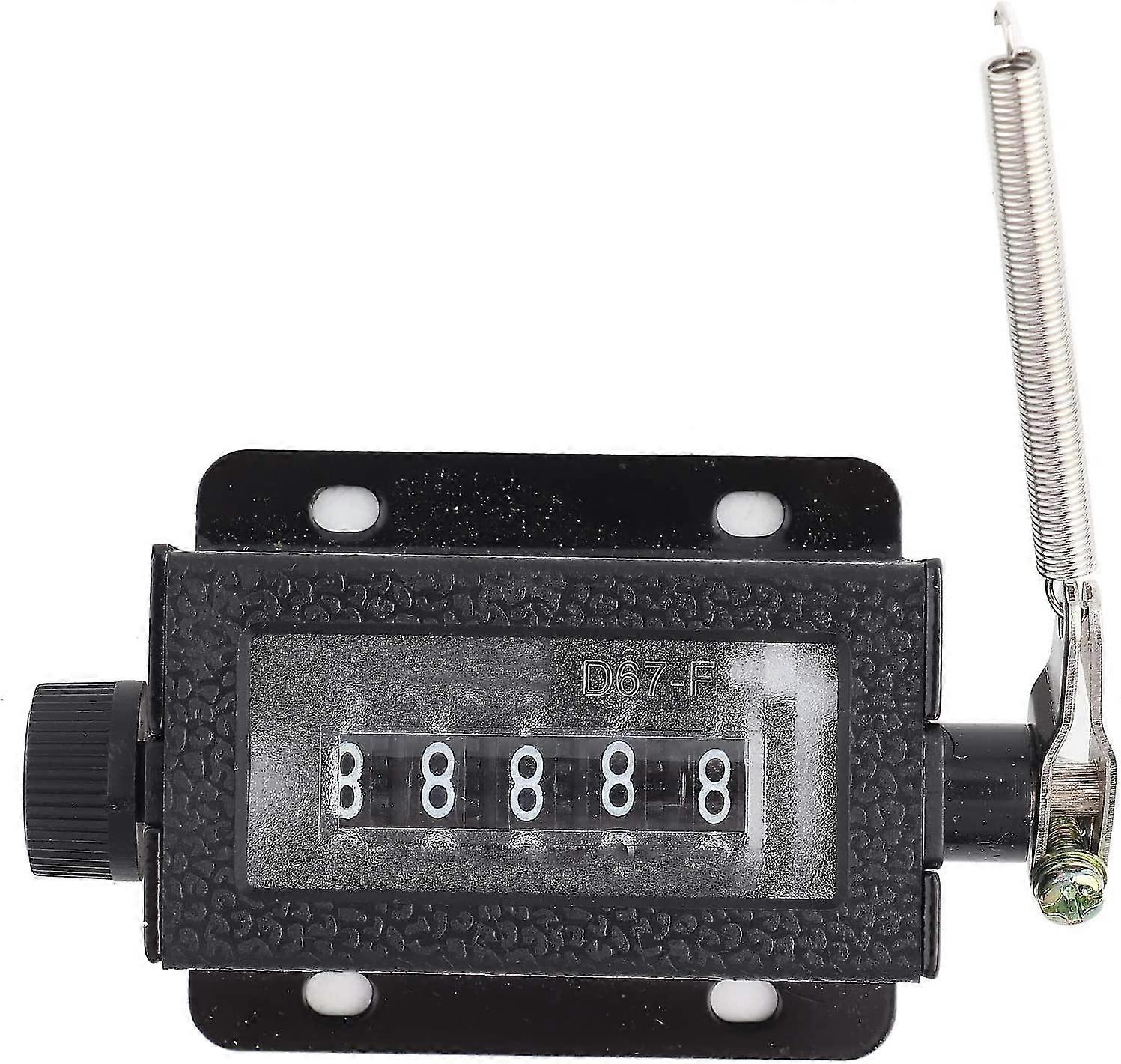 Mini compteur mécanique manuel comptage 5 chiffres Arithmomètre
