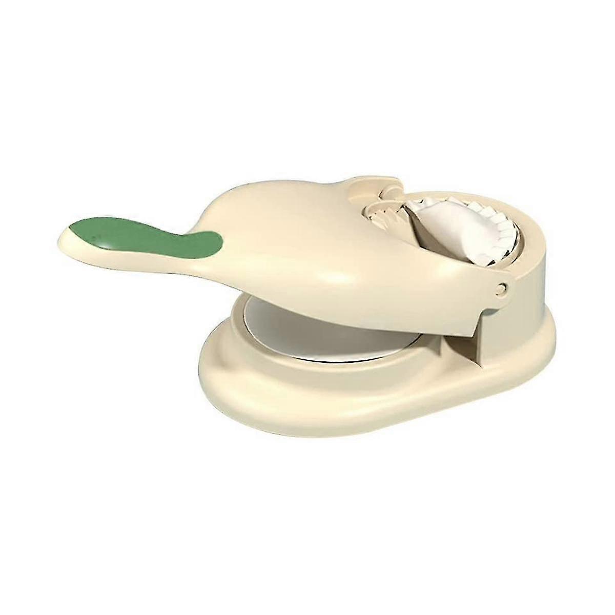 Dumpling Maker Machine Dumpling Mold Maker Pressing Dumpling Skin Mould Dumpling Making Tool,beige