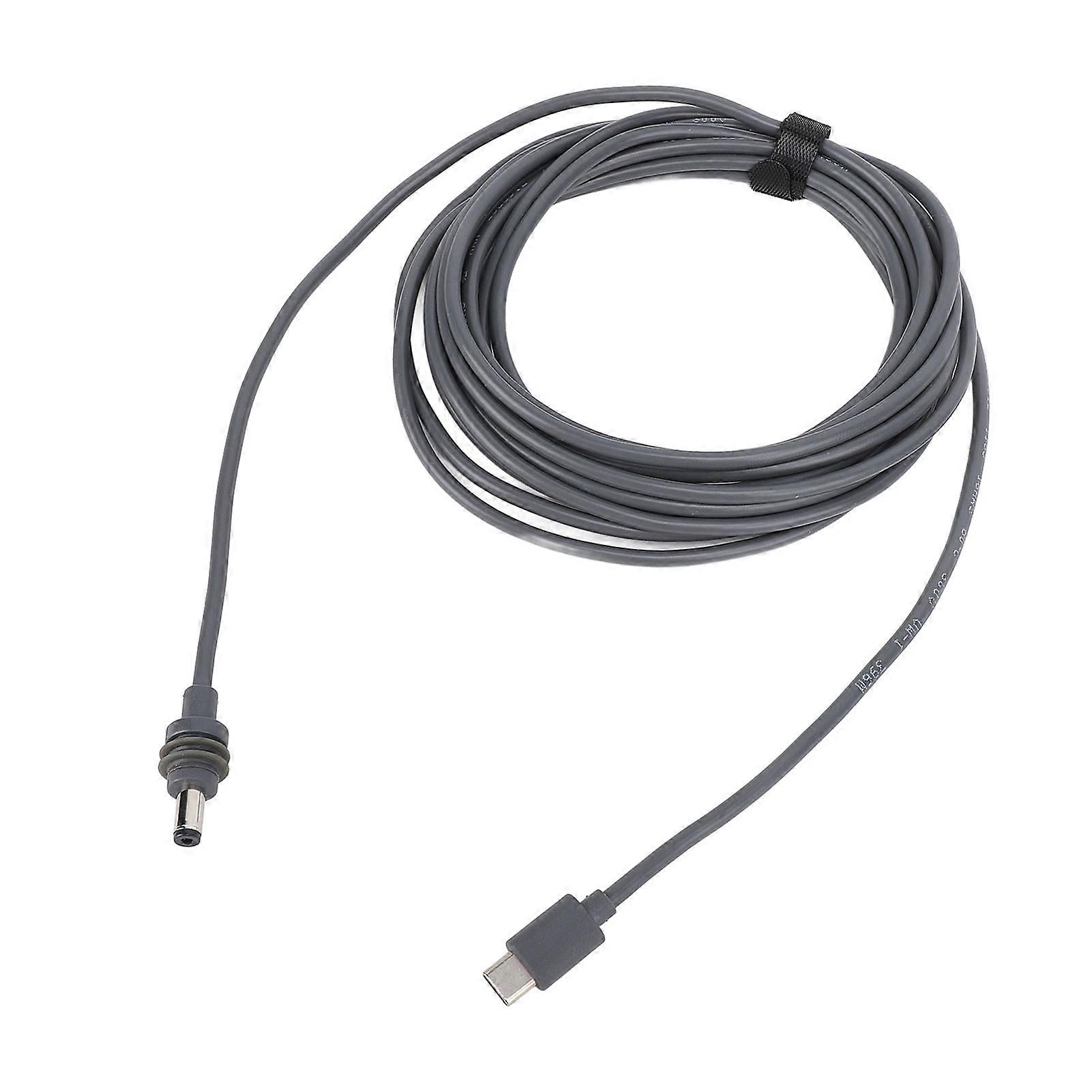 Type C to DC Power Cable 18AWG Water Resistant USB C to DC Power Cord for Satellite 1.5m / 4.9ft 