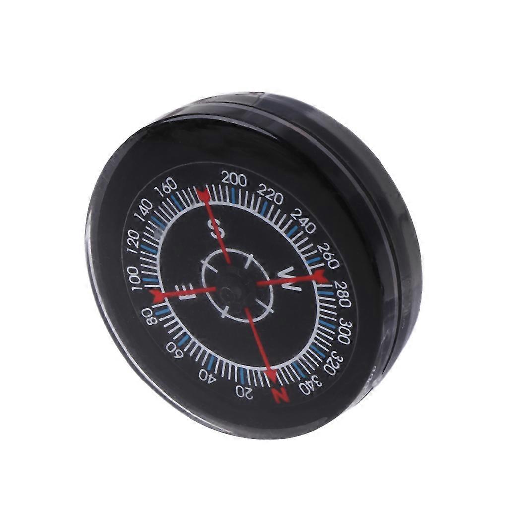 1Pc Mini Practical Pocket Filled Plastic Miniature Compass Lightweight Hiking