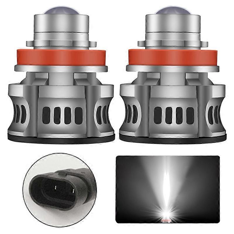 1Pair LED Car Headlight High Power Bulb Fog Lamp H7 H11 9005 9006 HB4 40W 4000LM