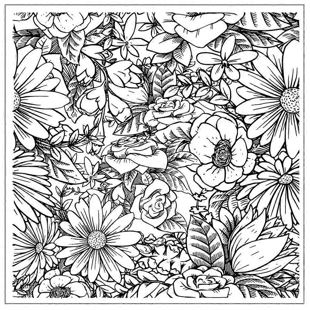 Flowers Clear Stamp for Card Making DIY Scrapbooking Background Silicone