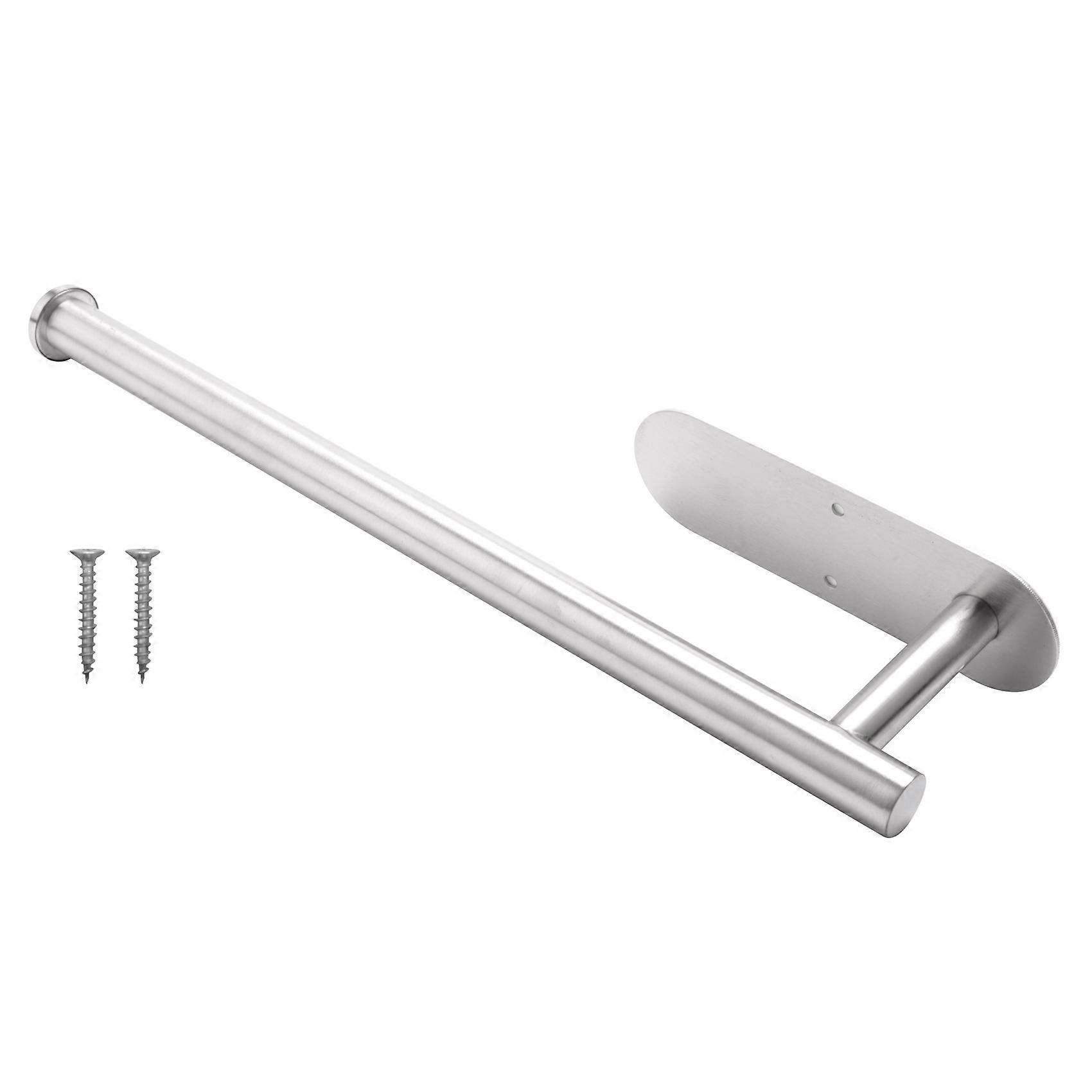 Paper Towel Holder Under Cabinet Self Adhesive Kitchen Countertop Wall Mount Paper Towel Holders with Screws