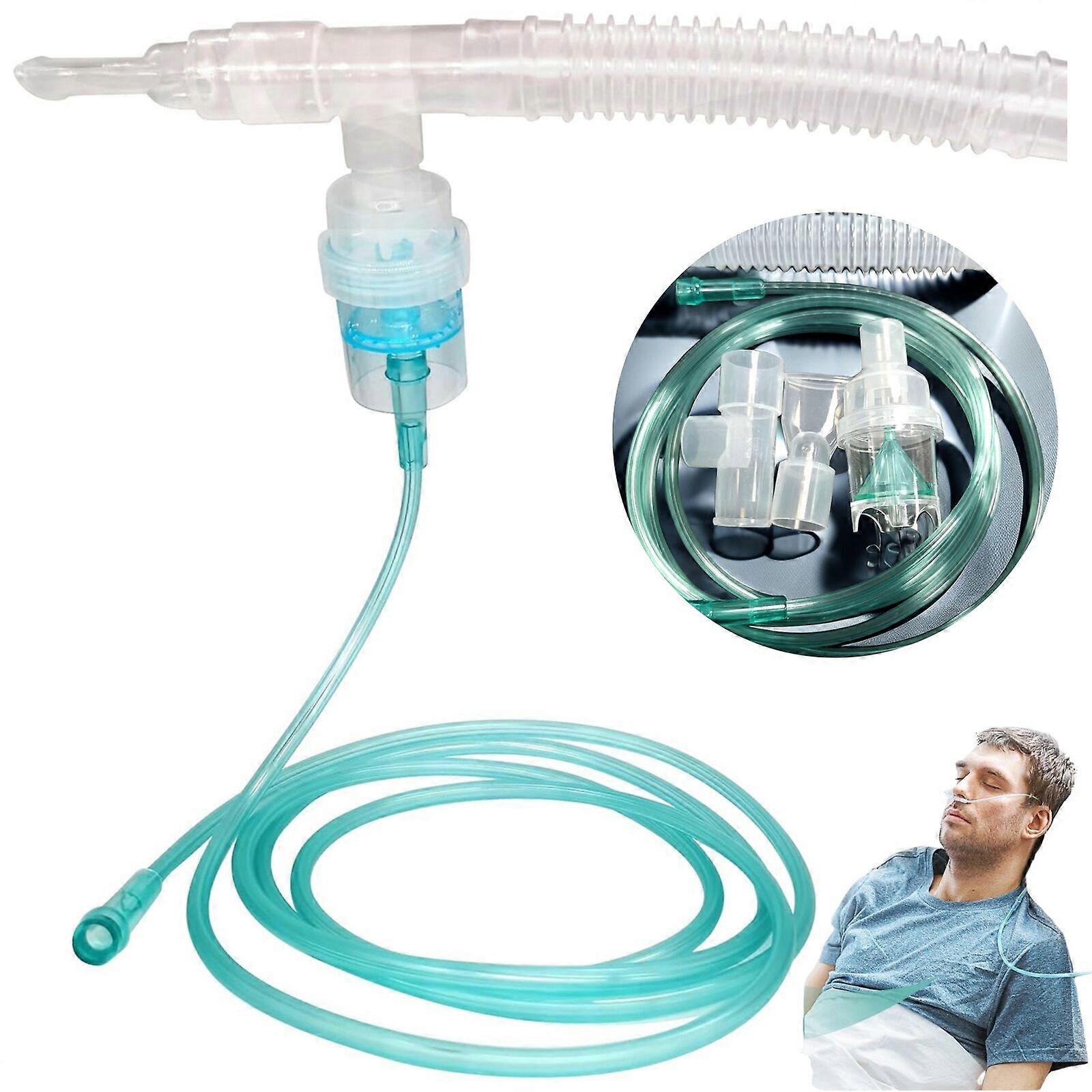 Medline Green Oxygen Tubing With Standard Connector,100% New