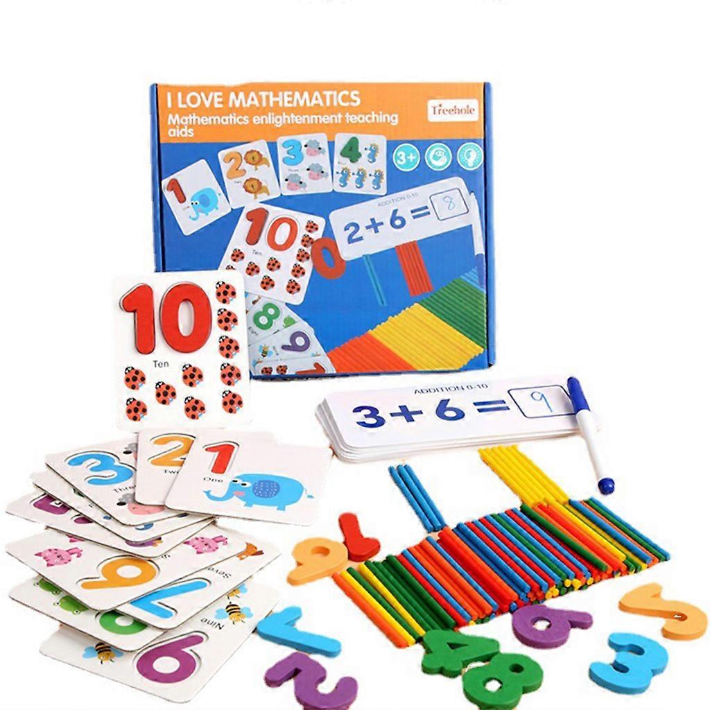 Manipulative Material with Pattern Cards Kids Graphical Early Educational Toys
