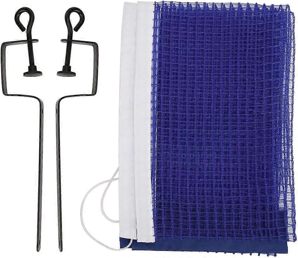 180cm-Ping Pong Net, Portable Table Ping Pong Net Single Ping Pong Net Polyester Tennis Table Ping Pong Net with Metal Stand Sports Replacement Access