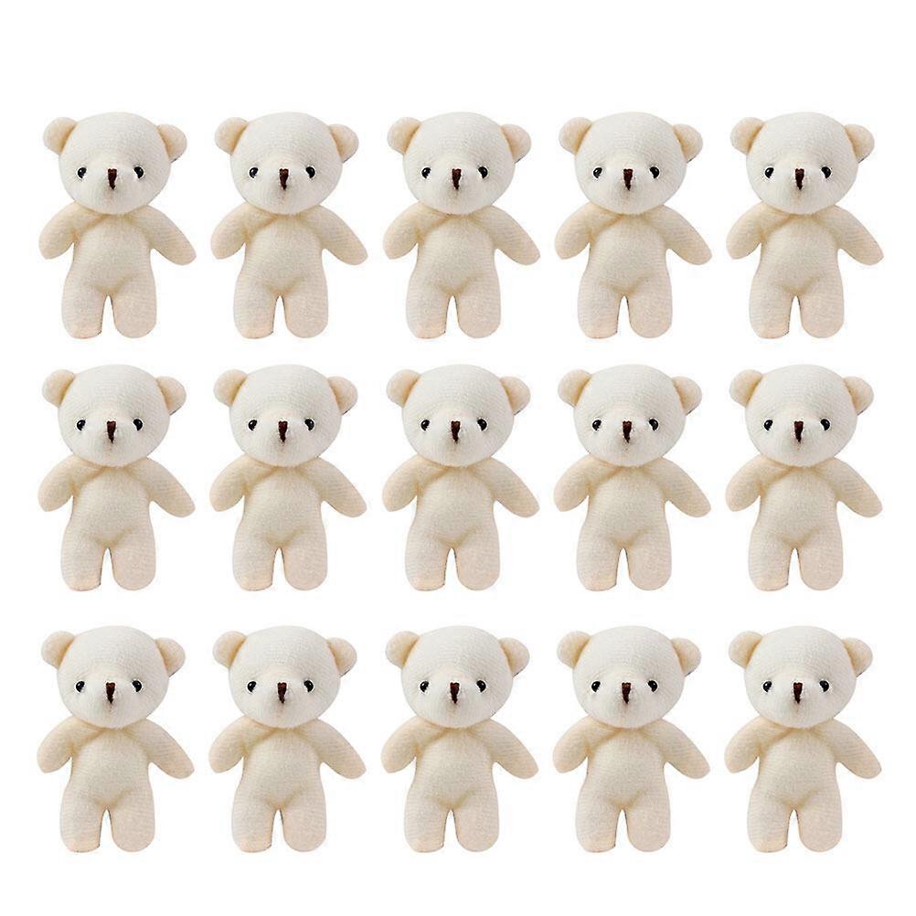 18Pcs 장식 곰 피규어 사랑스러운 작은 곰 다기능 곰 장식