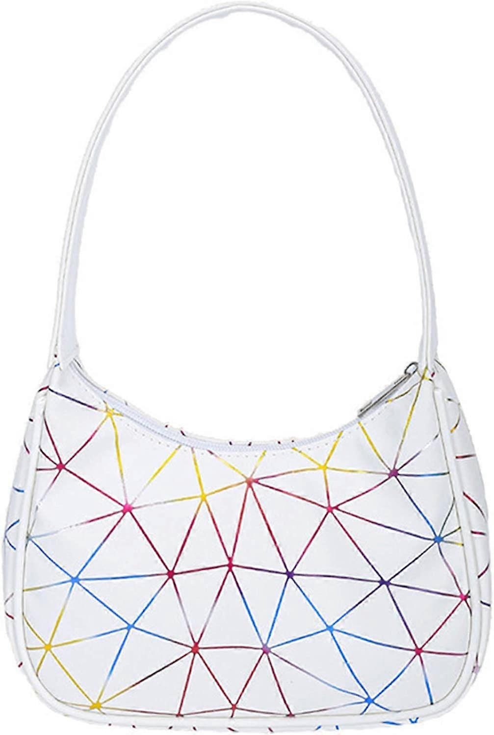 المرأة البقرة المطبوعة حقيبة الكتف مخلب محفظة تحت الإبط حقيبة يد حقيبة سستة حمل حقيبة صغيرة