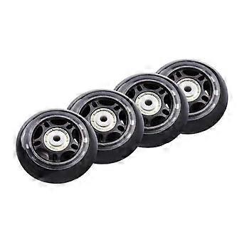 hoge kwaliteit 4 stuks rolschaatsen niet-knipperend wiel skate wiel 70x24mm lager skate accessoires niet-