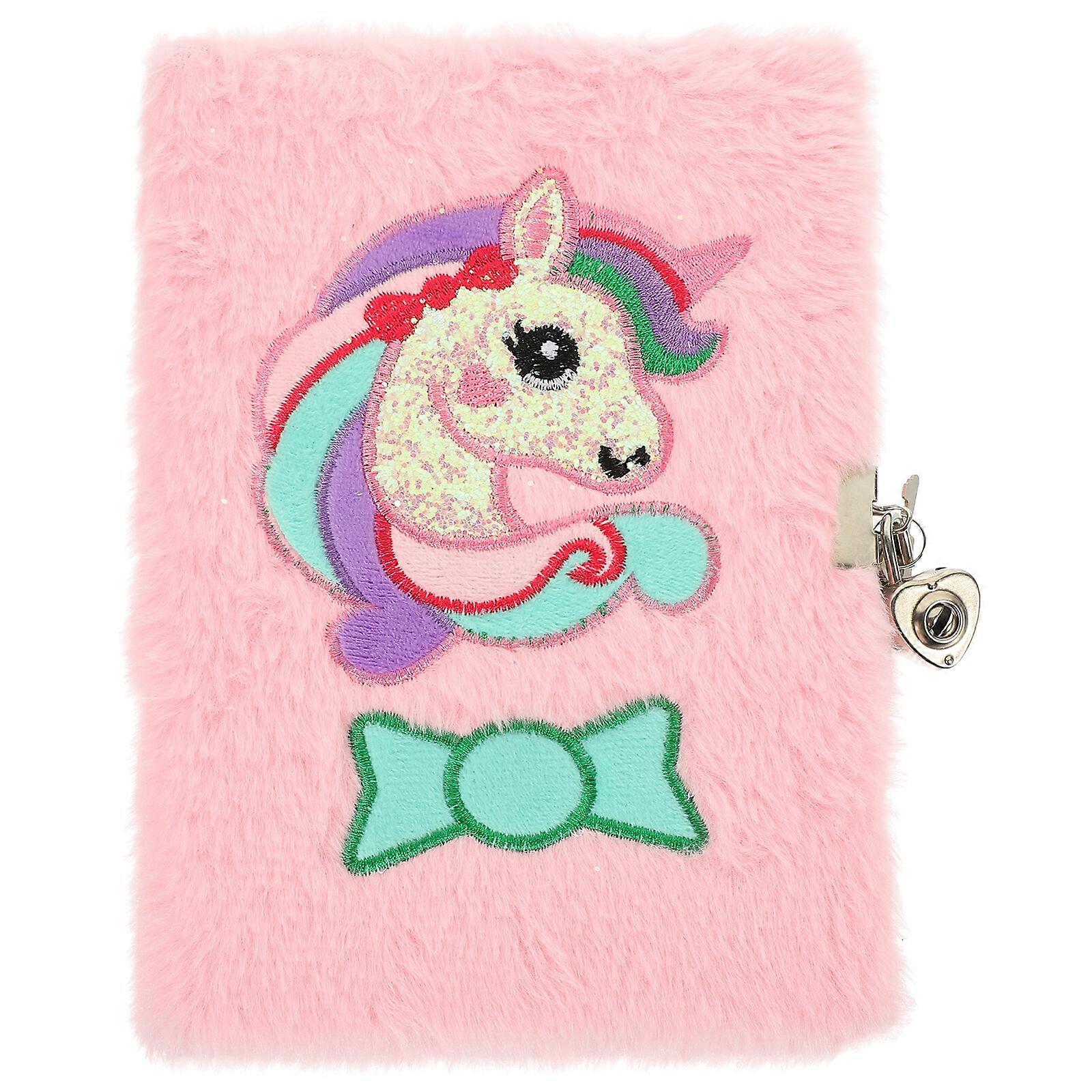 Notebook Cartoon Kid Lock Notebook Secret Notebook Children Lock Diary Diary for Students