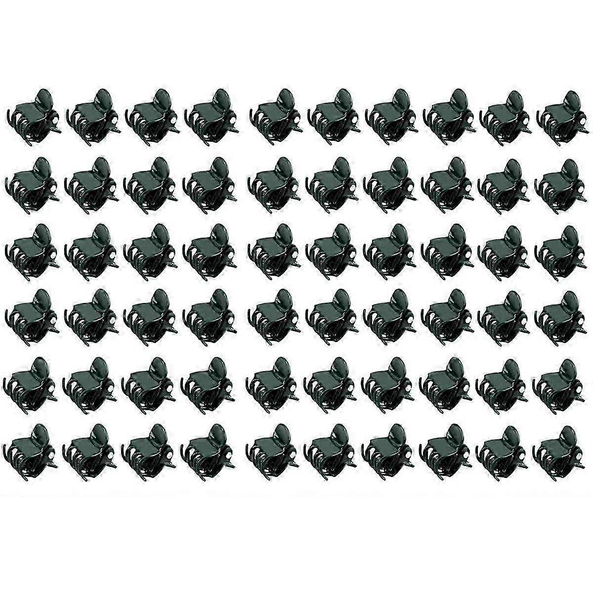 200 قطعة من مقاطع الأوركيد مقاطع دعم النبات ، مشبك نبات بلاستيكي مؤمن حديقة نبات الطماطم ينبع مقاطع تثبيت الكرمة