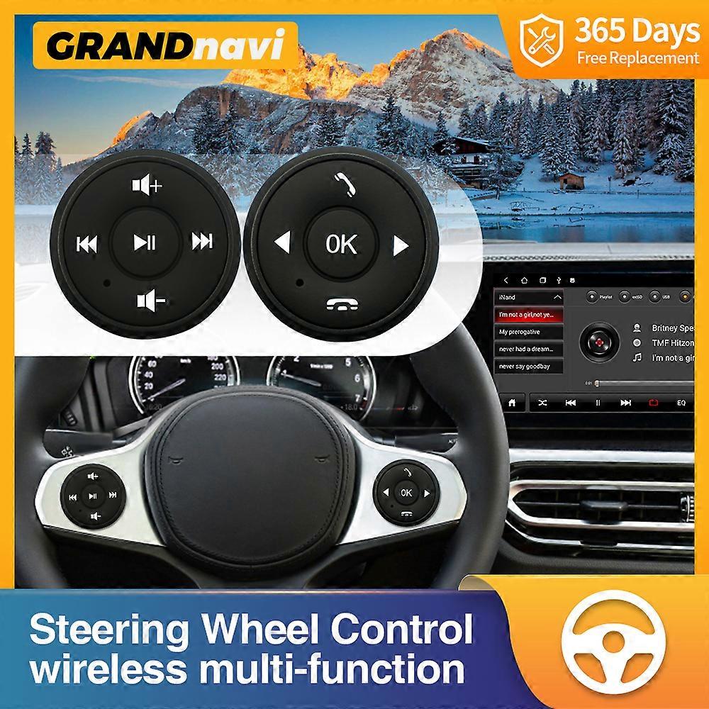 Wireless Car Steering Wheel Control Button 10 Key For Android Radio MP5 Player Car DVD Universal Multi-function Switch Remote