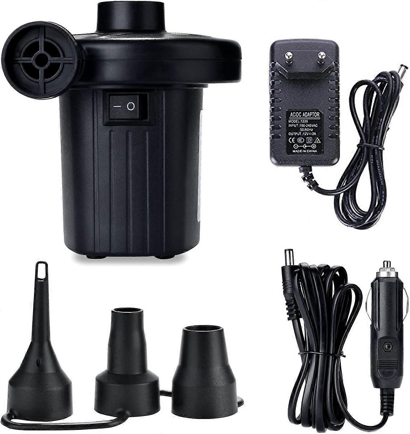 Bomba de ar elétrica portátil do colchão de ar com C.C. 240V/12V dos acessórios