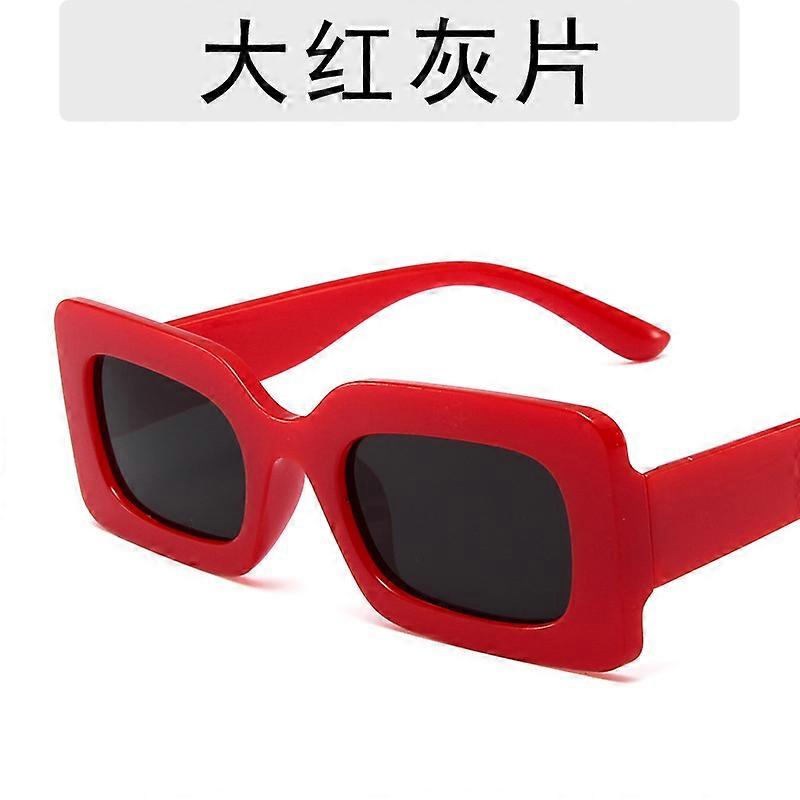 2023 New Fashion Sunglasses Candy Color Hip-hop Glasses Fashion Simple Square Small Frame Gafas De Sol
