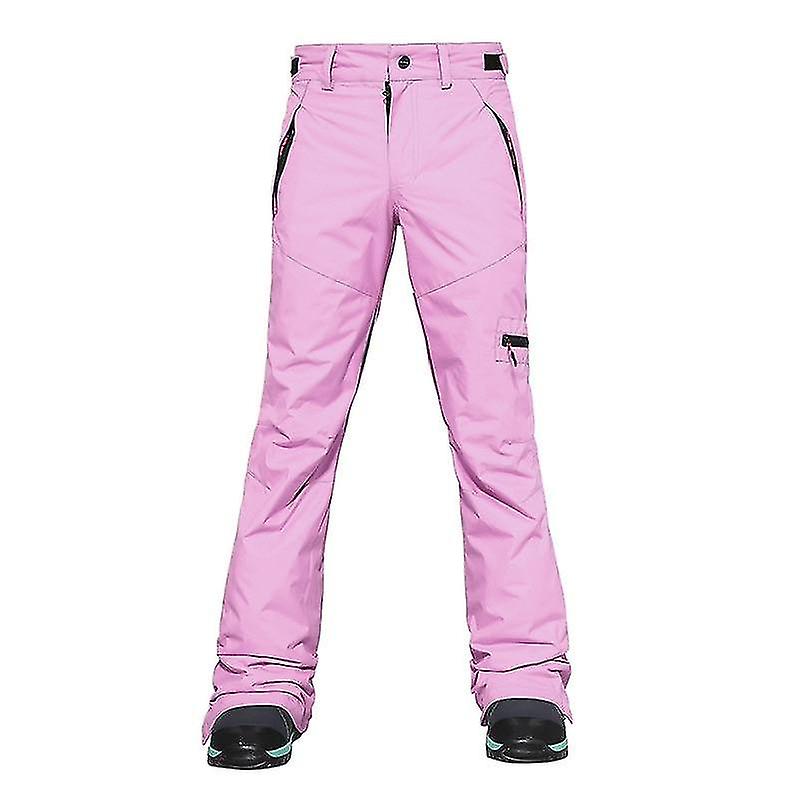 New Women's Thermal Ski Pants, Double-layer Snow-proof Legs, Thick Winter Pants