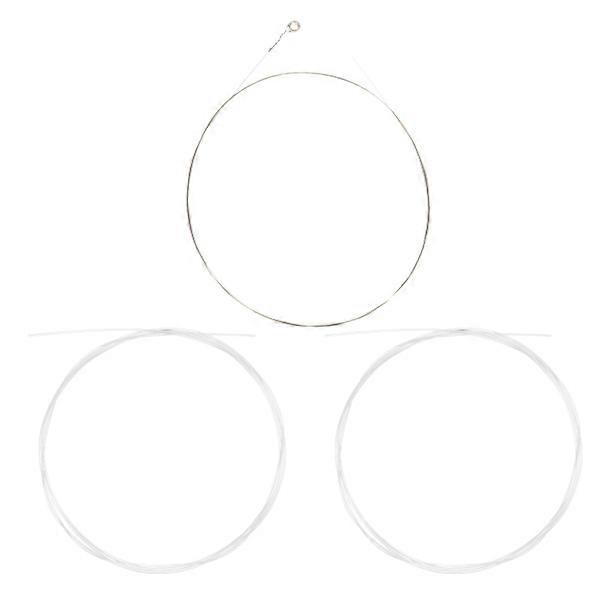 3 Pcs Folk Nylon Guitar Strings Acoustic Guitar Strings Ukulele Strings Balalaika String Replacements