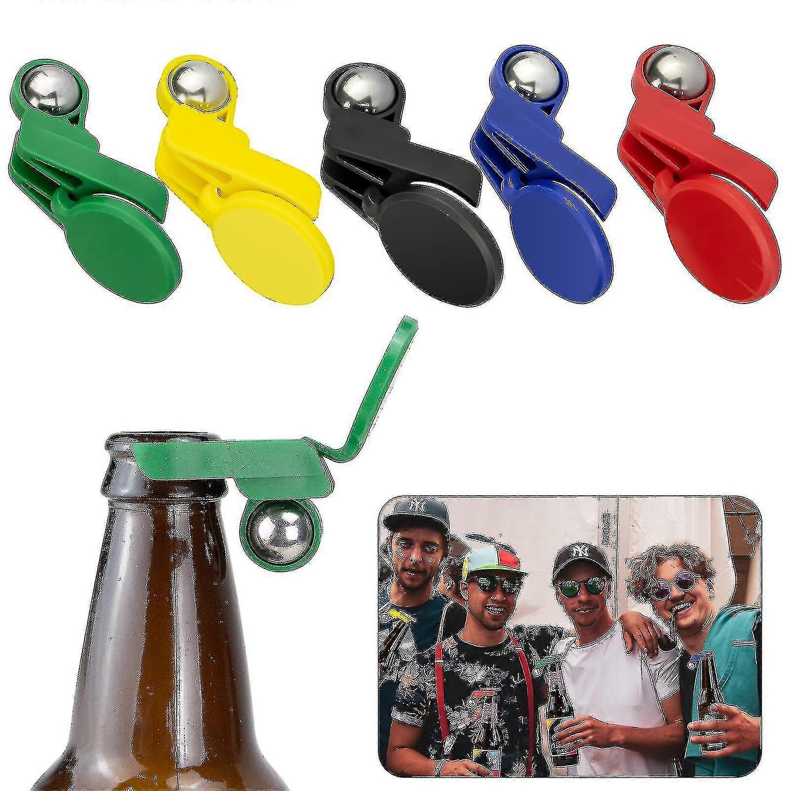 5pcs Bottle Cap Fully Automatic Beer Caps For Bottles Soft Drink Wine Bottle With Insect Protection