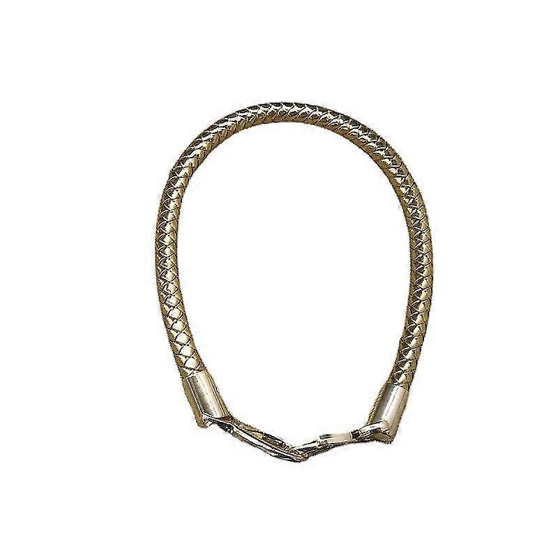 2pcs Diy Shoulder Bag Replacement Handle Braided Rope Handbag Strap