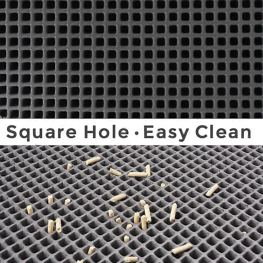 Pet Cat Litter Mat Double Layer Waterproof Litter Cat Bed Pads For Cats House Clean Super Light Easy To Carry Smooth Surface