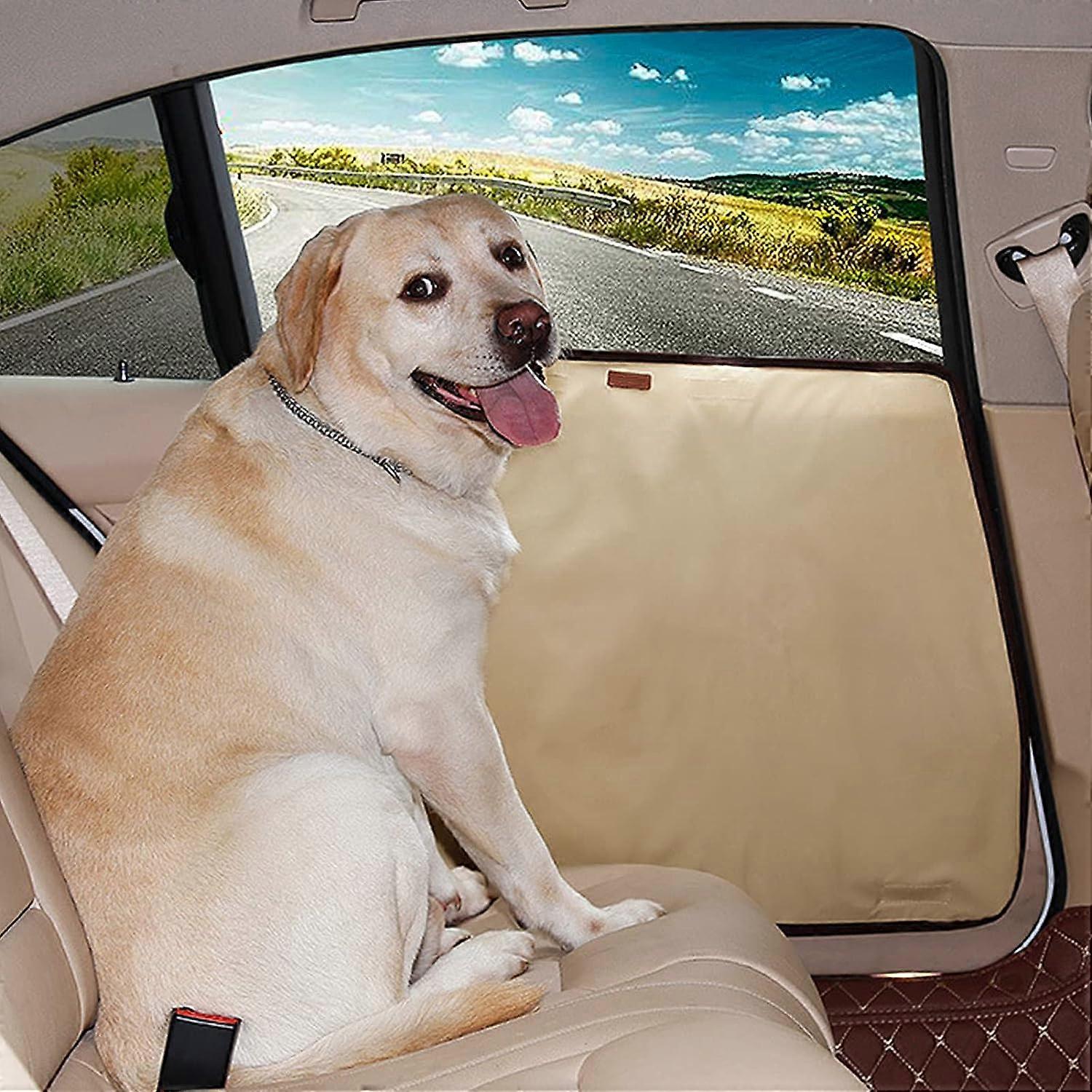 2Pcs Car Door Dog Cover Anti-Scratch Pet Car Door Guard Protector