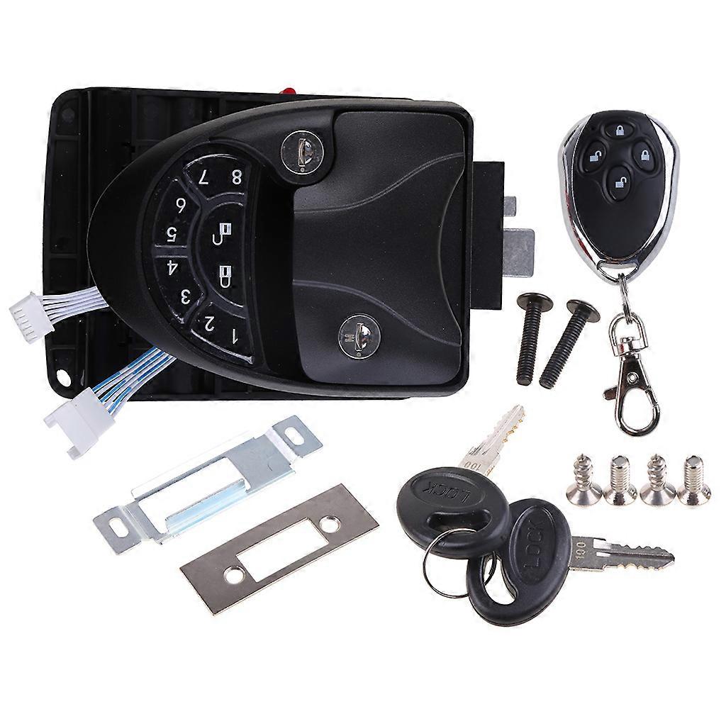 Remote Control RV Password Lock Multi-Function Car Trailer Entry Door for Latch