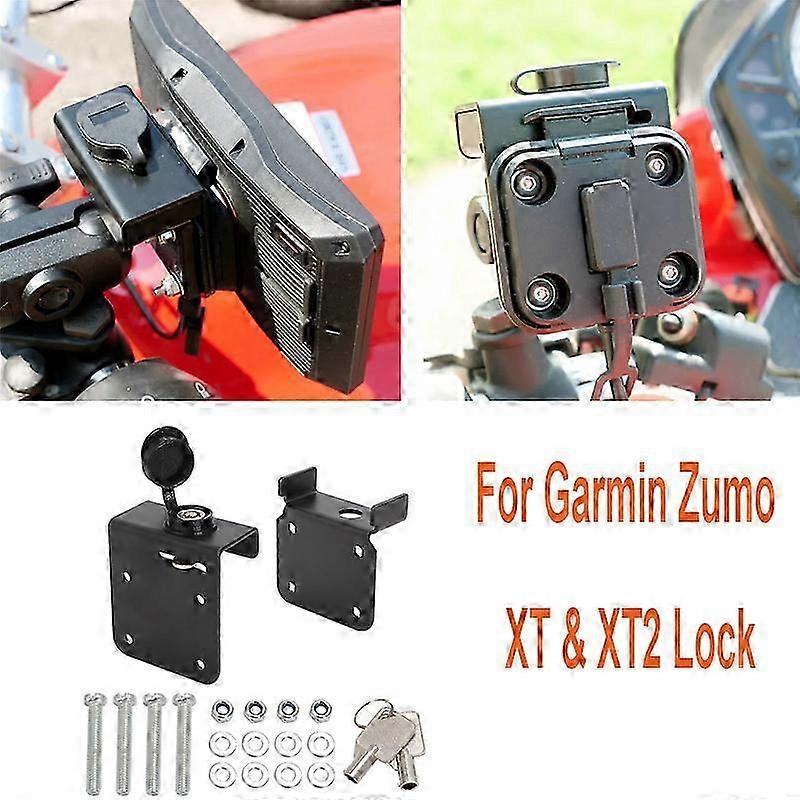 Superior For Garmin Zumo XT or XT2 mount GPS Lock Kit Locking Mounting bracket Aluminum