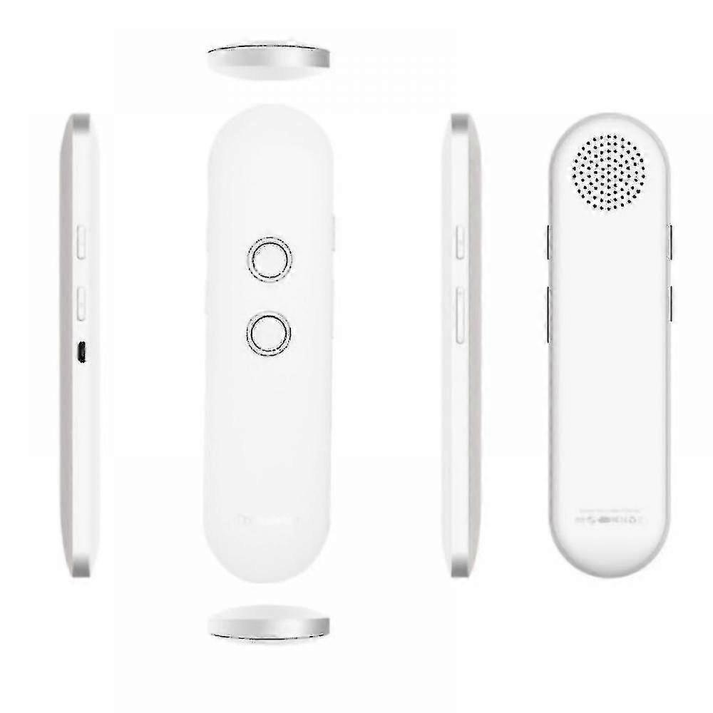Traduction facile à deux voies Smart Voice Language Translator Portable Bluetooth 40+ Languages Traducteur instantané de langue en temps réel