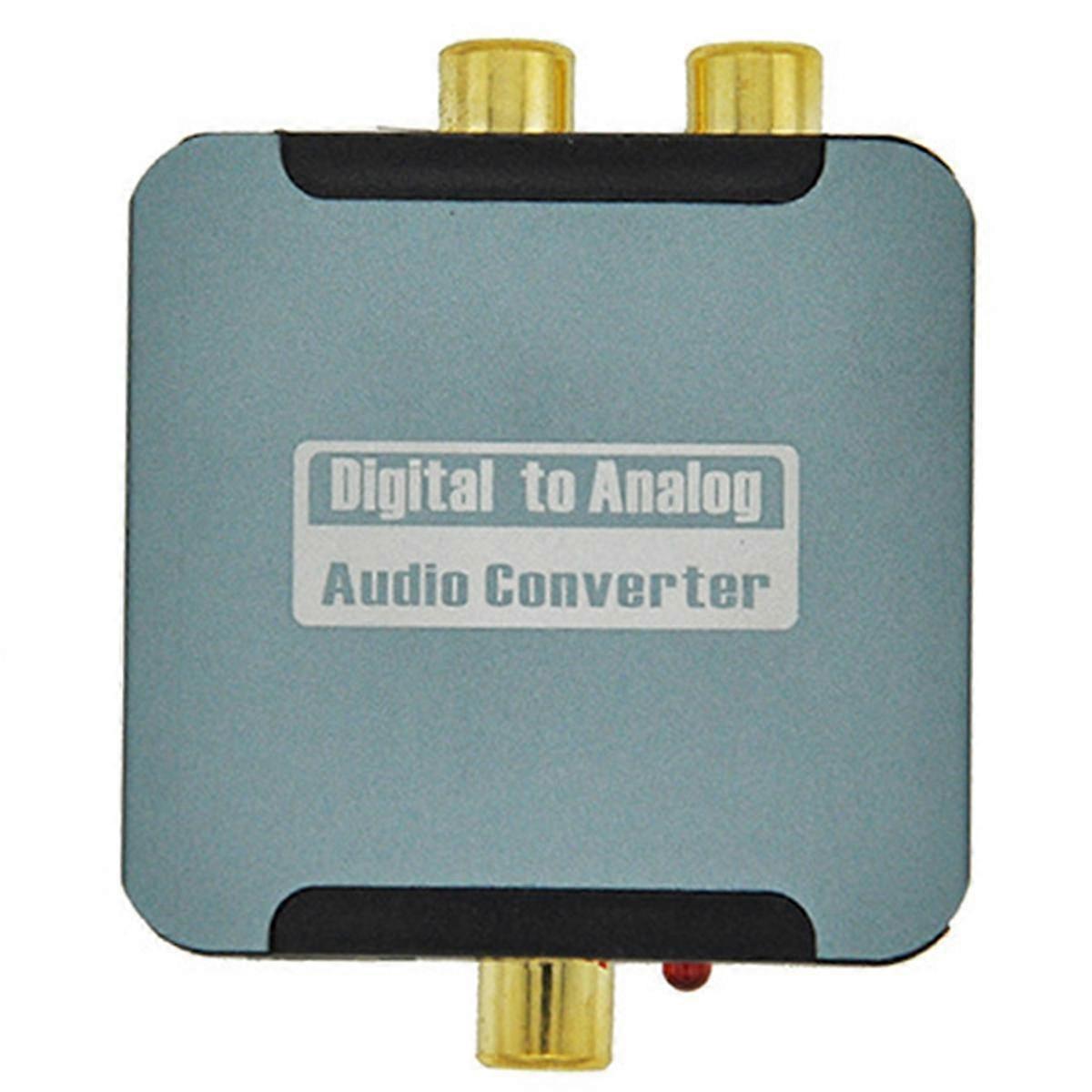 Upgraded Audio Decoder Digital to Analog Audio Coaxial Converter Optical Fiber to Analog Spdif to L