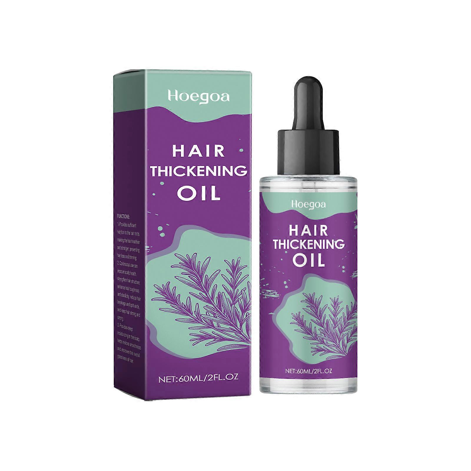 unbrand Buds And Blooms Hair Thickening Oil Natural Hair Growth Oil Hair Growth Serum Anti Hair Loss